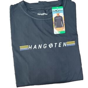Hang Ten Men's Sun Tee Long Sleeve Blue Size XL NWT!